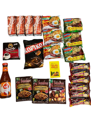 Alternative view of Indonesian Snack Basket Extra large 25packs