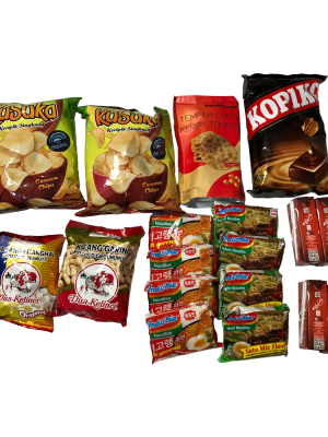 Alternative view of Indonesian Snack Basket Medium 16packs