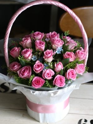 I'll just let you walk along the flower path