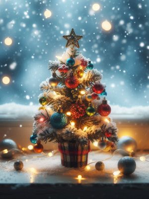 Alternative view of Mini Christmas Tree