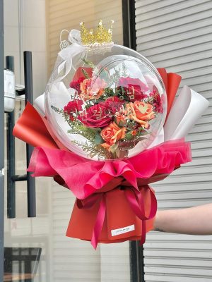 Flower Balloon - Red