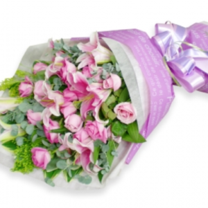 Rose+account flower green material