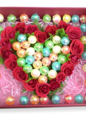 heart candy box