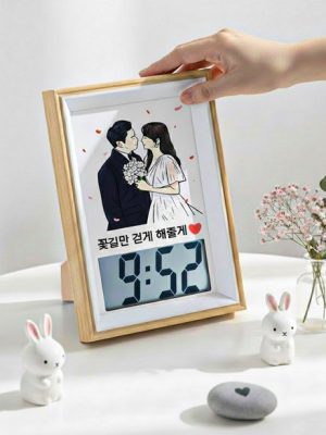 Custom Drawing LED Mini Watch Couple Friend Parent Gift