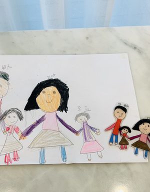 🤲🏻 Accessories made with pictures made by my child 🌈