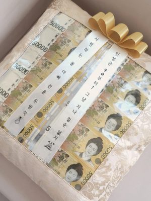 Parents' Seventh Birthday Pocket Money Event Money Box (Gold Beige)