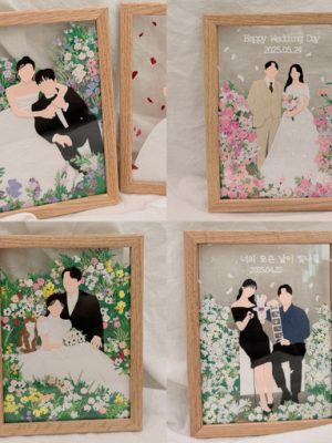 💝 Topper frame for 2: couple/wedding anniversary: friend's wedding gift