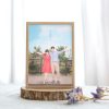 [[Emotional Picture Gift]] Couple/Parent Anniversary Illustration Frame