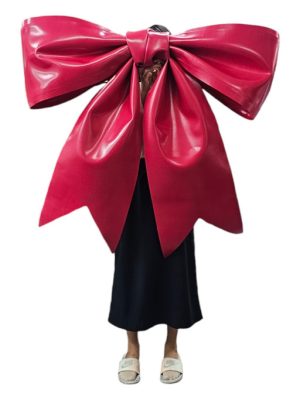 Christmas wall decoration accessories cafe store church ribbon gift box photo zone