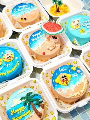 ❤ Same-day shipping available ❤🌊 Summer cake 🌊 Sea trip anniversary gift [Country of origin: see artwork information]