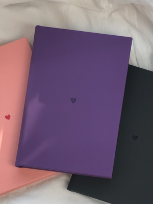 ❣️ Heart engraved photo book album ❣️ (stationery, photo print o)