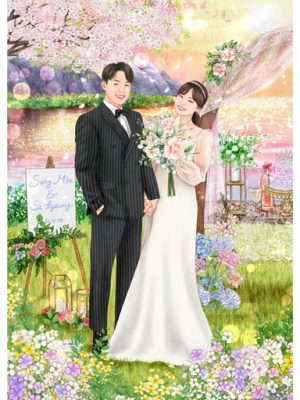 Give a portrait frame as a gift (picture gift)