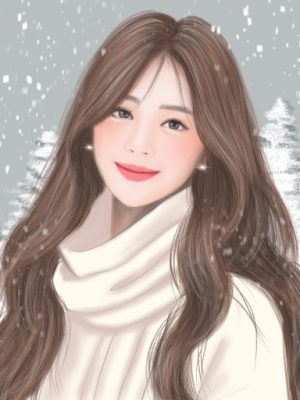 A picture completed in one day 🌺