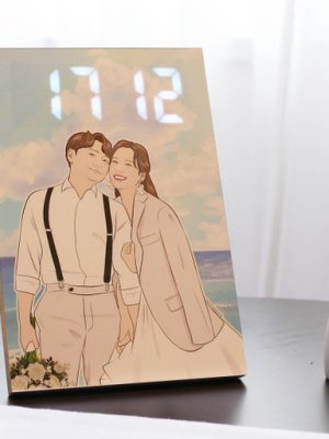 💥 Ready to make 💥 Digital LED watch with drawing illustration