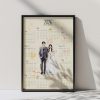 Personalized 2026 illustration calendar housewarming couple gift