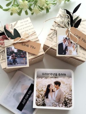 💌 SAME DAY SHIPPING 💌 Mini Photo Book Stationery Birthday Anniversary Couple Event