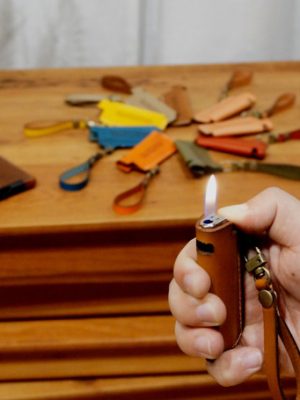 🔥 Classic lighter leather case (with lighter) 🔥