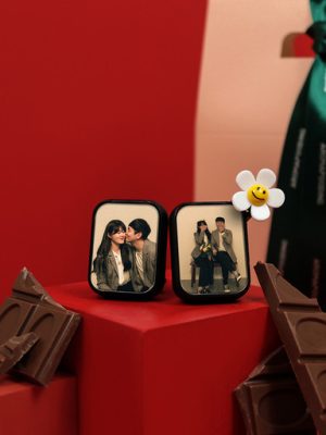 Car Mini Framed Air Freshener Refill Set (2 Frames+4 Refills)