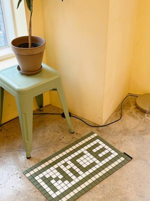 Modern tile mat made from real tiles_NICE