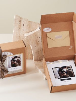 💖 FAST SHIPPING 💖 SIZE UP! Box photo book stationery 💌