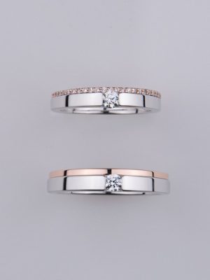 Parallel two-tone silver coupling