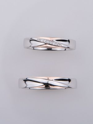 Silk Milky Way Two-tone Silver Coupling