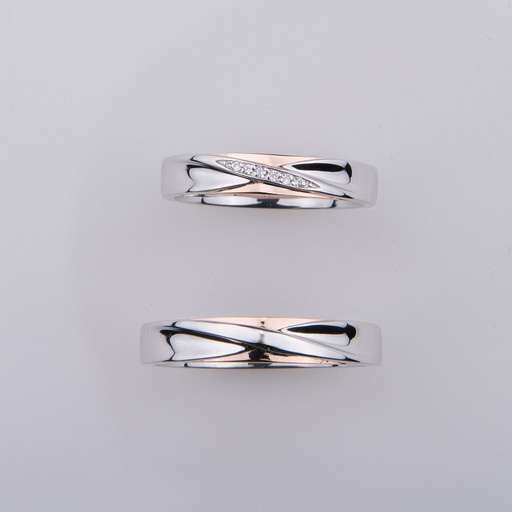 Silk Milky Way Two-tone Silver Coupling