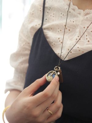 [SAME DAY SHIPPING] Vintage pocket watch necklace full of memories