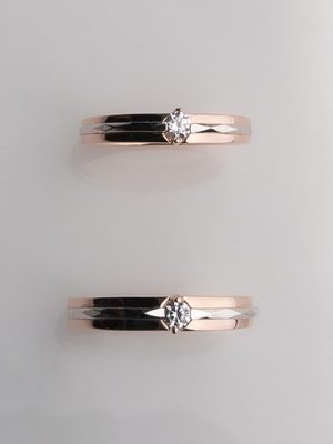 Paulo Stella two-tone silver coupling