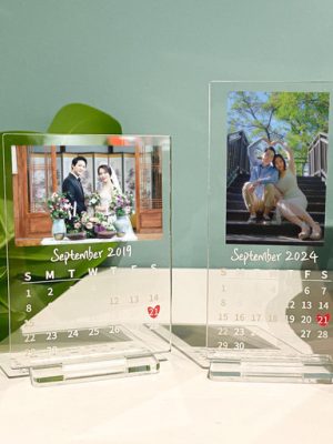 [Calendar] Acrylic calendar, framed, lantern, gift, remember that day