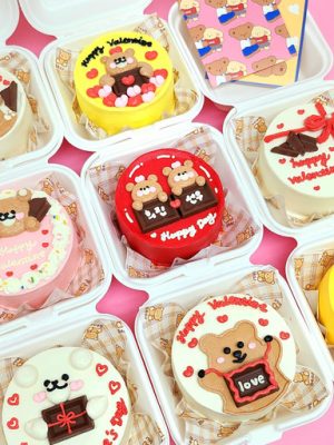 ❤ Same-day shipping available ❤ 💗 Valentine's Day 💗 Anniversary couple cake [Country of origin: see artwork information]