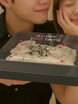 1:1 ✍️ Xi'an free drawing boyfriend birthday packing box anniversary