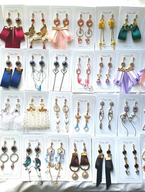 1+1 💟 flea market random box earrings/earrings/necklace