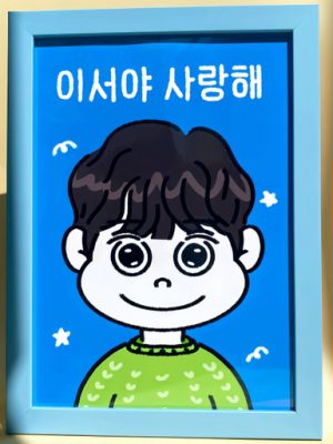 🌈 My own color, caricature drawing ID photo 💏