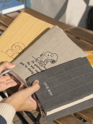 Easy to read Bok Dak Dak book [extraordinary book cover], embroidered initials available