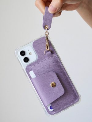 S26 Series Added [Finger Strap] 2-Card Wallet Phone Case
