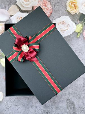Christmas ribbon clothes shoe bag large gift box box