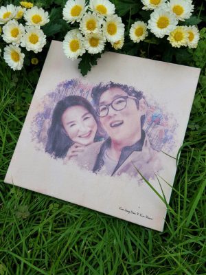 digital oil painting canvas picture frame