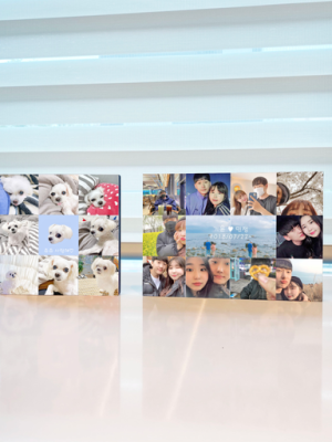 Multi frame ❤️ Couple, dog, family photo print frame