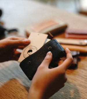 Business card case & card holder