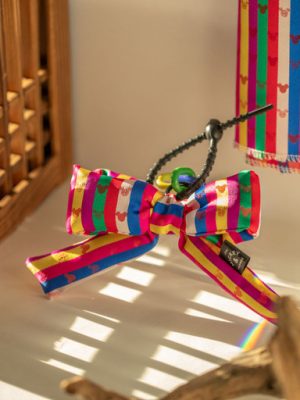 [Disney] Mickey_Saekdong ribbon key ring