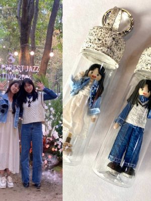 Worry doll key ring (custom)