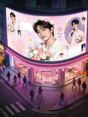 Hongdae NINE LED Billboard Advertising