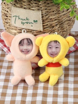 🐻 Cute mini photo doll 🎀 bear pig 🐷