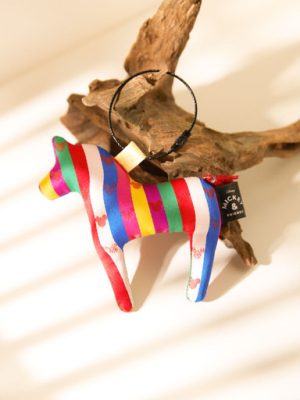 [Disney] Mickey_Saekdong fabric horse key ring