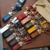 ❤ SAME DAY SHIPPING ❤️ Leather key ring key holder with engraved initials