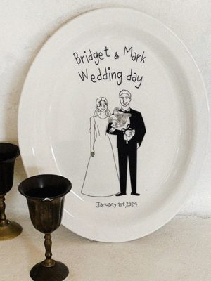 Wedding day 5 types of wedding day plates