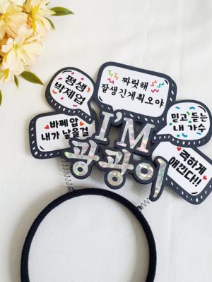 Headband concert performance cheering picket presentation