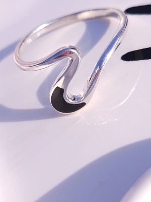 [2026 S/S] Dark Flow Silver Ring