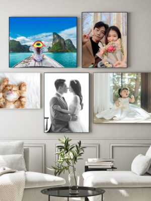 SAME DAY SHIPPING ❤️ DIASEC ACRYLIC FRAME FAMILY PHOTO WEDDING PHOTO PREMIUM